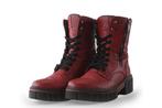 Mustang Veterboots in maat 41 Rood | 10% extra korting, Kleding | Dames, Schoenen, Verzenden, Overige typen, Mustang, Gedragen