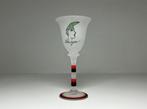 Kosta Boda - Ulrica Hydman-Vallien - Wijnglas - Voor jou -, Antiek en Kunst
