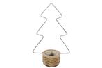 Planter met frame kerstboom elementary l13.0w27.0h42.0, Hobby en Vrije tijd, Ophalen of Verzenden, Nieuw