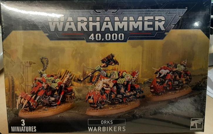 Orks Warbikers (Warhammer Nieuw), Hobby en Vrije tijd, Wargaming, Nieuw, Ophalen of Verzenden