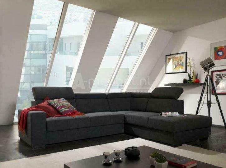 Hoekbank Loungebank Landelijke Bankstel Raalte bij A-Meubel!, Huis en Inrichting, Banken | Bankstellen, 250 tot 300 cm, 75 tot 100 cm