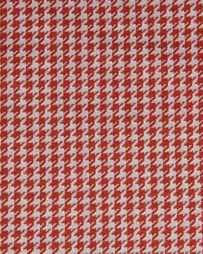 Katoen Polyester Pied De Poule Rood, Hobby en Vrije tijd, Stoffen en Lappen, Rood, Nieuw