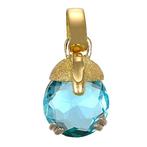 Hanger - 18 karaat Geel goud - 5.75ct. tw. Topaas, Sieraden, Tassen en Uiterlijk, Antieke sieraden