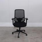 Bureaustoel, Zwart, Netweave rug, Zwart onderstel restpartij, Verzenden, Zo goed als nieuw, Zwart, Bureaustoel