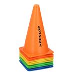 Dunlop Mini Pionnen/Cones Ø14 cm - Kleurrijke Set van 10..., Ophalen of Verzenden, Nieuw