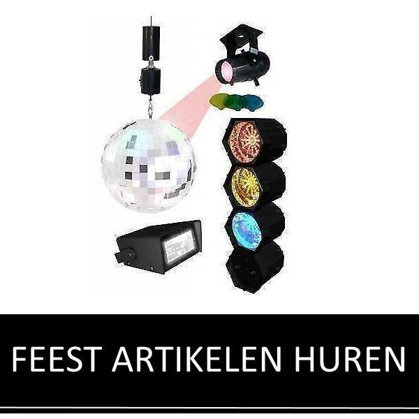 Feest artikelen huren, Hobby en Vrije tijd, Feestartikelen, Feestartikel, Nieuw, Ophalen