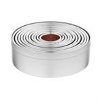 Vogue set ronde uitsteekvormen 2,3 - 9(Ø)cm (11 stuks), Huis en Inrichting, Keuken | Keukenbenodigdheden, Verzenden, Nieuw
