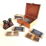 Bruguière 36 Stèrèofilms with 1930s Stèrèoscope Stereoscoop