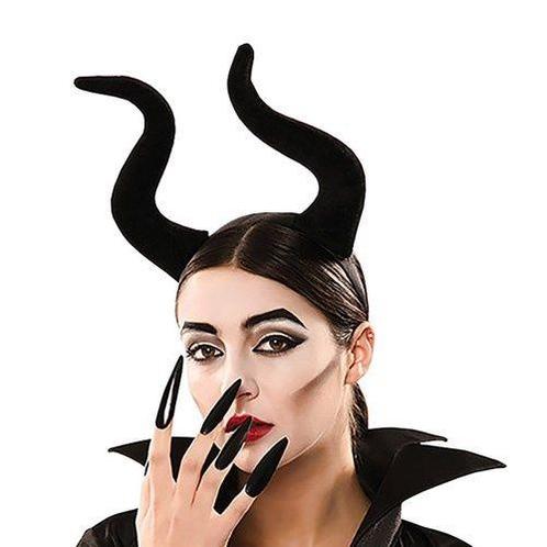 Maleficent hoorns, Hobby en Vrije tijd, Feestartikelen, Feestartikel, Nieuw, Verzenden