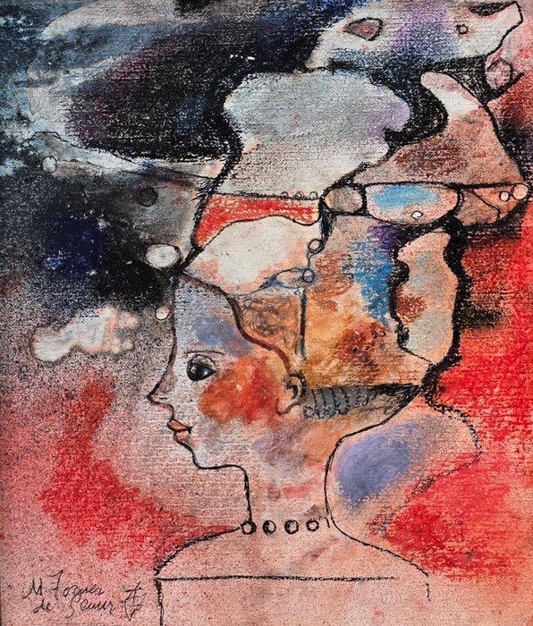 Miquel Torner de Semir (1938) - Perfil de un sueño, Antiek en Kunst, Kunst | Schilderijen | Klassiek