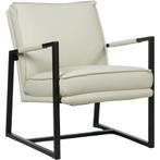 Witte fauteuils, Huis en Inrichting, Fauteuils, Ophalen of Verzenden, Nieuw, Leer