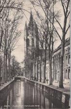 DELFT - Oude Delft met Oude Kerk, Verzamelen, Ansichtkaarten | Nederland, Verzenden, Gelopen