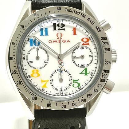 Omega Speedmaster Automatic / Quartz 3836.70.36 uit 2008, Sieraden, Tassen en Uiterlijk, Horloges | Dames, Polshorloge, Gebruikt