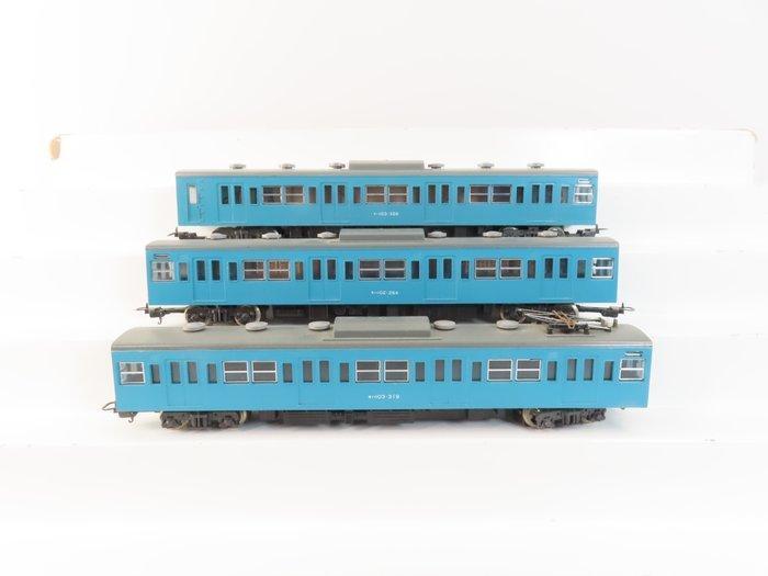 Lima H0 - Treinstel (1) - 3 delige JNR 103 series - JR, Hobby en Vrije tijd, Modeltreinen | H0