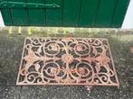 Architectonisch ornament - Charmante gietijzeren deurmat met