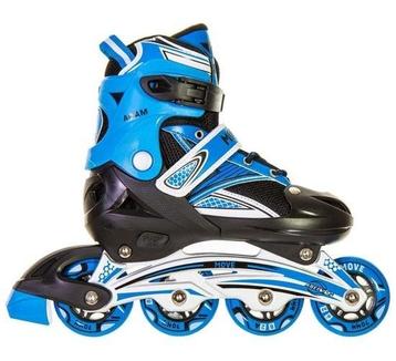 Move Adam Inlineskates - Maat 38-41 - Jongens - zwart/blauw beschikbaar voor biedingen
