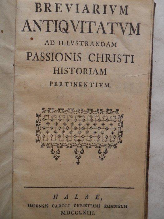 Christoph Christian Sturm - Breviarivm Antiqvitatvm Ad, Antiek en Kunst, Antiek | Boeken en Bijbels
