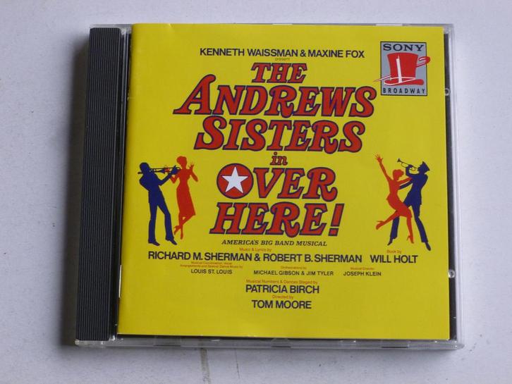 The Andrews Sisters - Over Here!, Cd's en Dvd's, Cd's | Filmmuziek en Soundtracks, Zo goed als nieuw, Verzenden