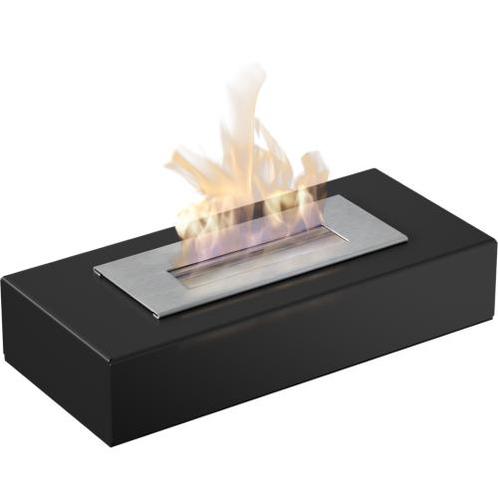 Bio Ethanol Tafelhaard India Mini Black, Huis en Inrichting, Haarden, Verzenden