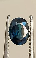 Saffier - 1.12 ct - Antwerp Laboratory for Gemstone Testing, Sieraden, Tassen en Uiterlijk, Edelstenen, Nieuw