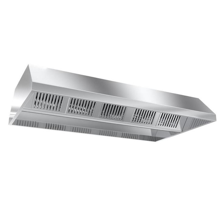 GGM Gastro | Plafond afzuigkap - 2400mm - met | DLS2413, Witgoed en Apparatuur, Afzuigkappen, Inbouw, 600 tot 800 m³ per uur, Motor
