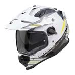 Scorpion ADF-9000 Air Feat Wit Zwart Neon Geel Adventure, S, Nieuw met kaartje, Overige merken, Heren