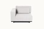 Flow. Lux loungebank Graumel chalk - 2-zitselement met, Ophalen of Verzenden, Nieuw