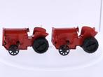 Set van 2 opwindbare blikken tractoren #3270, Ophalen of Verzenden, Gebruikt