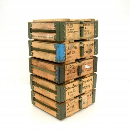 Doos (4) - Hout, Staal, Opslagdozen, Antiek en Kunst, Antiek | Wandborden en Tegels