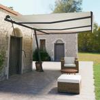 vidaXL Luifelpaalset 600x245 cm ijzer antracietkleurig, Tuin en Terras, Zonneschermen, Verzenden, Nieuw