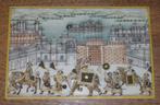 Parade voor Mughal paleis - celluloid - India - 20e eeuw, Antiek en Kunst, Kunst | Niet-Westerse kunst