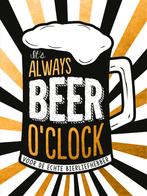 Boek: - Its always beer oclock - cadeauboek - (als nieuw), Boeken, Hobby en Vrije tijd, Verzenden, Zo goed als nieuw