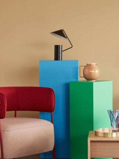 Hübsch - Lotte Knudsen - Tafellamp - Sen Tafellamp - Zwart -, Antiek en Kunst, Kunst | Designobjecten