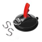 Zuignapbevestiging met ring + 2 S-haken, Caravans en Kamperen, Kampeeraccessoires, Verzenden, Nieuw