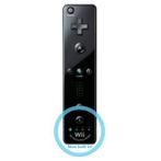 Wii Afstandsbediening Zwart Plus - GameshopX.nl, Ophalen of Verzenden, Zo goed als nieuw