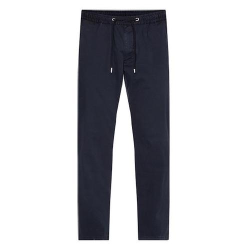 -40% Tommy Hilfiger  Tommy Hilfiger Broek 29651 chelsea sati, Kleding | Heren, Broeken en Pantalons, Blauw, Nieuw, Verzenden