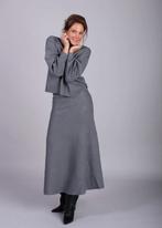 -42% Moss Copenhagen  Moss Copenhagen Rok ginette east  maat, Kleding | Dames, Verzenden, Nieuw, Grijs