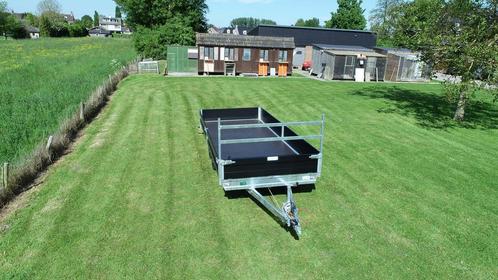 JCS Plateauwagen,  500x200, 3500kg parabool geveerd, Auto diversen, Aanhangers en Bagagewagens, Nieuw, Ophalen
