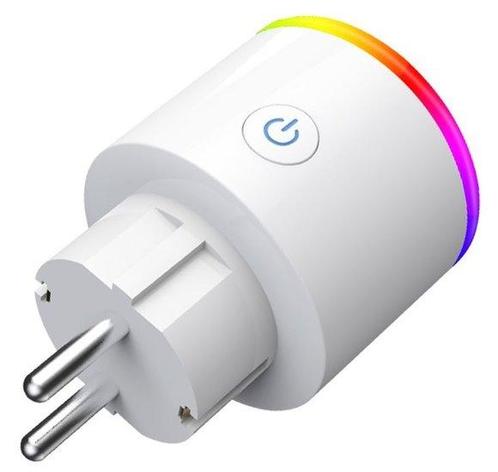 Smart plug - 1 stuk - Slimme stekker 16A - Google Home (G..., Audio, Tv en Foto, Afstandsbedieningen, Verzenden