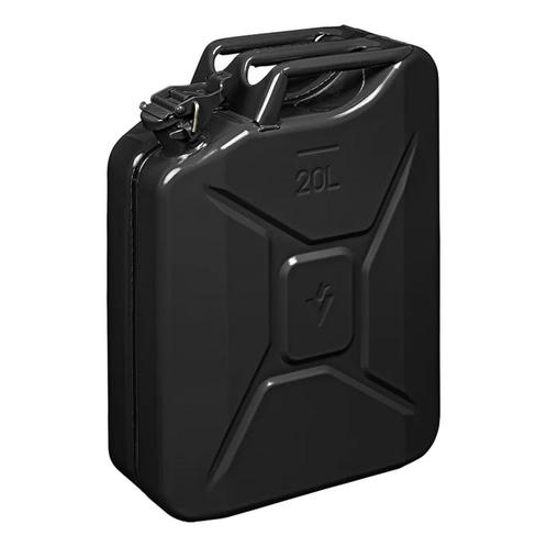 ProPlus Stalen jerrycan - 20 liter - zwart - UN en TÜV/GS.., Auto diversen, Autogereedschap, Nieuw, Ophalen of Verzenden