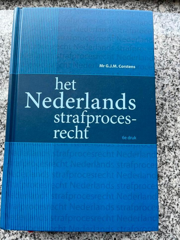 Het Nederlands Strafprocesrecht  (G.J.M. Corstens), Boeken, Politiek en Maatschappij, Juridisch en Recht, Nederland, Gelezen, Verzenden