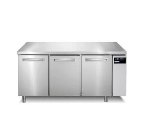 Spring Koelwerkbank RVS 3 Deurs|164x70x90 CM Afinox, Zakelijke goederen, Horeca | Keukenapparatuur, Verzenden