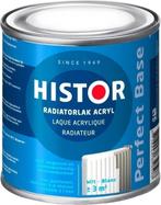 Histor Radiatorlak Acryl - Roomwit - 0,75 liter (LAKVERF), Wit, Nieuw, Ophalen of Verzenden, Lak