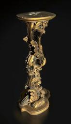 Kolom - Antica Legno dorato - Gesso - 1800-1850