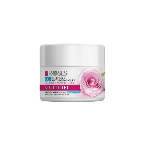 Bulgaarse roze MultiLift gezicht creme voor 60+ - collageen, Sieraden, Tassen en Uiterlijk, Uiterlijk | Gezichtsverzorging