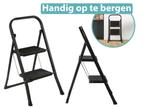 XEMM Huishoudtrapje - 2 Tredes - Zwart, Verzenden, Nieuw