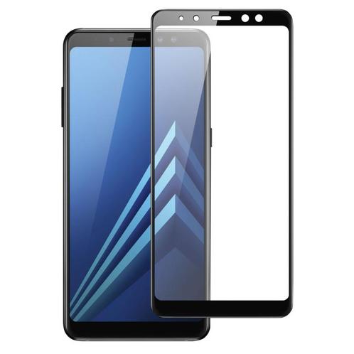 Galaxy A8 (2018) Full Cover Full Glue Tempered Glass Protect, Telecommunicatie, Mobiele telefoons | Hoesjes en Frontjes | Samsung