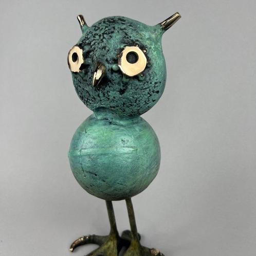 Iwa Kraj - The OWL - BIG (Bronze), Antiek en Kunst, Kunst | Designobjecten