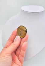 Tijgeroog donut hanger 40mm, Ophalen of Verzenden