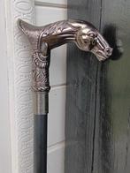 Wandelstok - paard - Legering, Antiek en Kunst